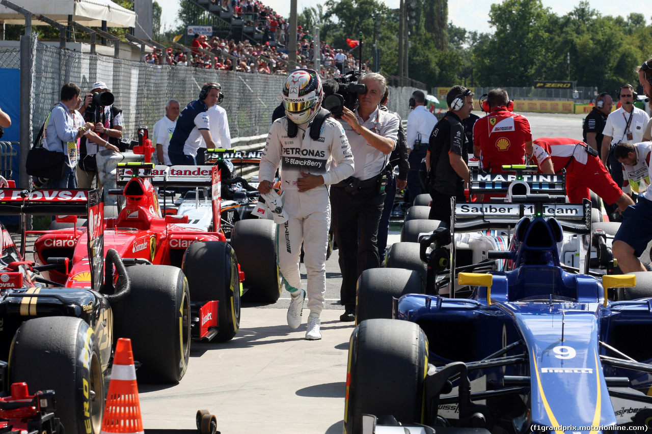 GP ITALIA, 05.09.2015 - Qualifiche, Lewis Hamilton (GBR) Mercedes AMG F1 W05