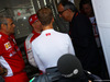 GP ITALIA, 05.09.2015 - Free Practice 3, Maurizio Arrivabene (ITA) Ferrari Team Principal, Kimi Raikkonen (FIN) Ferrari SF15-T, Sebastian Vettel (GER) Ferrari SF15-T e Sergio Marchionne (ITA), Ferrari President e CEO of Fiat Chrysler Automobiles