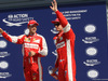 GP ITALIA, 05.09.2015 - Qualifiche, Sebastian Vettel (GER) Red Bull Racing RB10 e Kimi Raikkonen (FIN) Ferrari F14-T