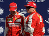 GP ITALIA, 05.09.2015 - Qualifiche, Sebastian Vettel (GER) Red Bull Racing RB10 e Kimi Raikkonen (FIN) Ferrari F14-T
