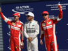 GP ITALIA, 05.09.2015 - Qualifiche, terzo Sebastian Vettel (GER) Red Bull Racing RB10, Lewis Hamilton (GBR) Mercedes AMG F1 W05 pole position e secondo Kimi Raikkonen (FIN) Ferrari F14-T