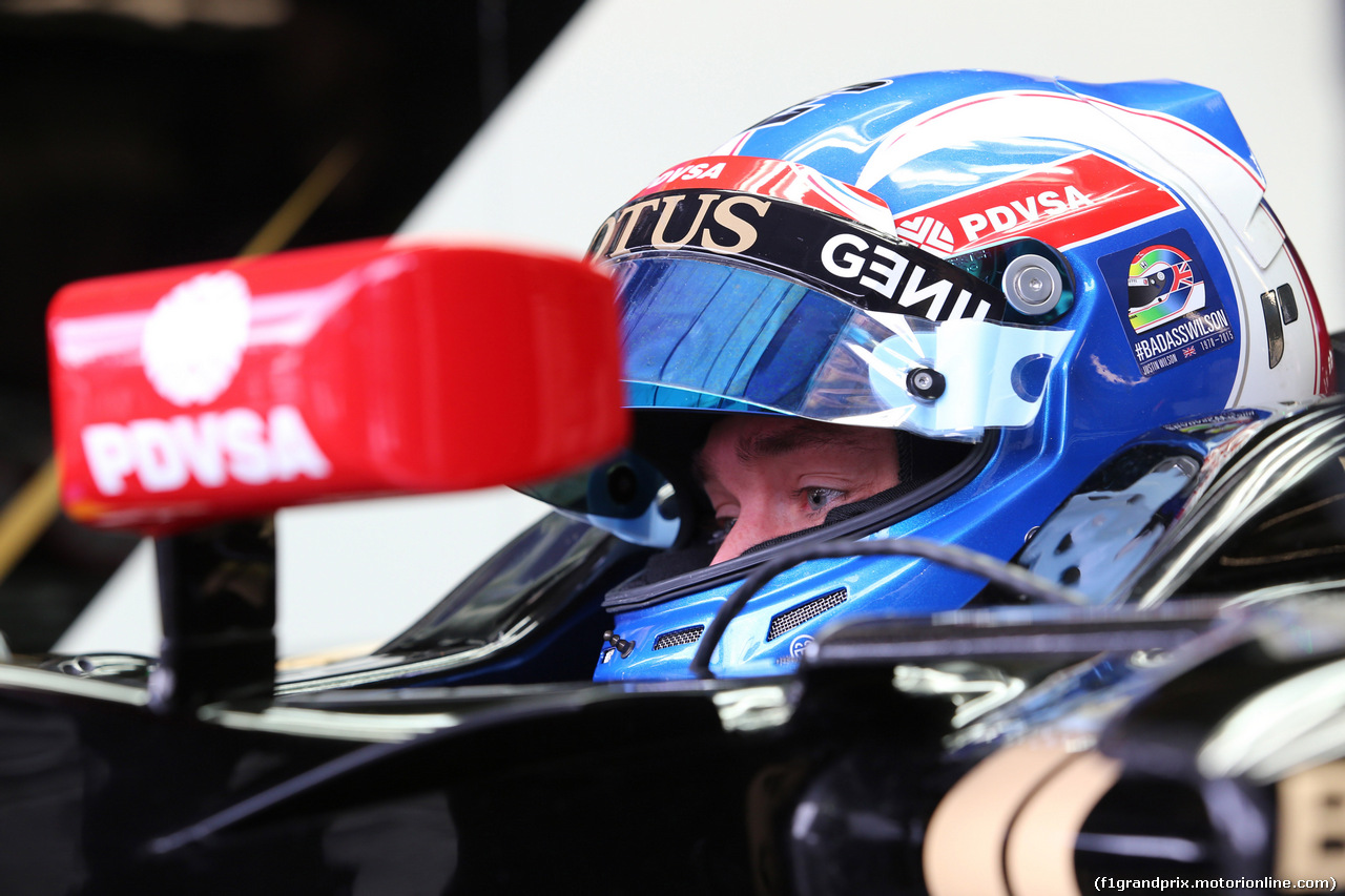 GP ITALIA, 04.09.2015 - Prove Libere 1, Jolyon Palmer (GBR) Test Driver, Lotus F1 Team