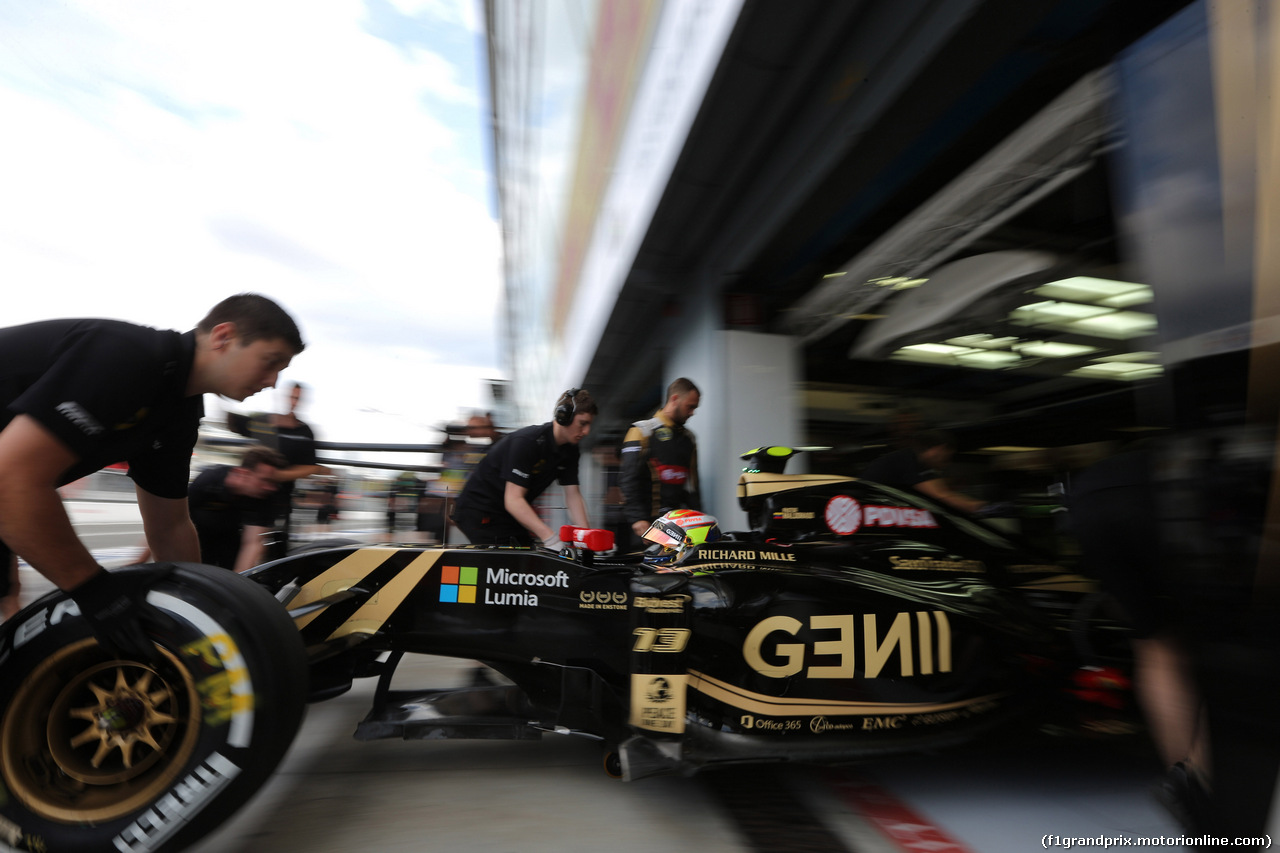 GP ITALIA, 04.09.2015 - Prove Libere 1, Pastor Maldonado (VEN) Lotus F1 Team E23
