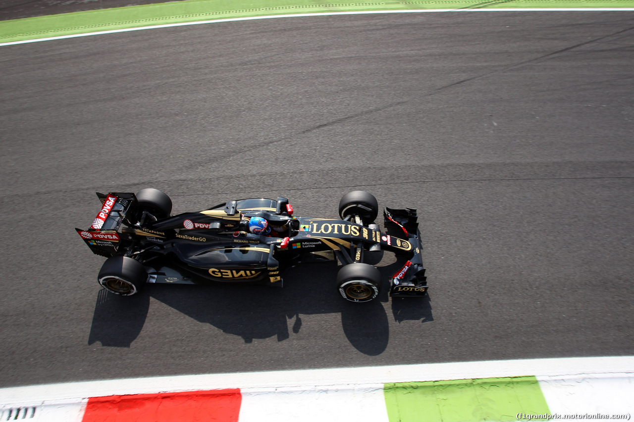 GP ITALIA, 04.09.2015 - Prove Libere 1, Jolyon Palmer (GBR) Test Driver, Lotus F1 Team