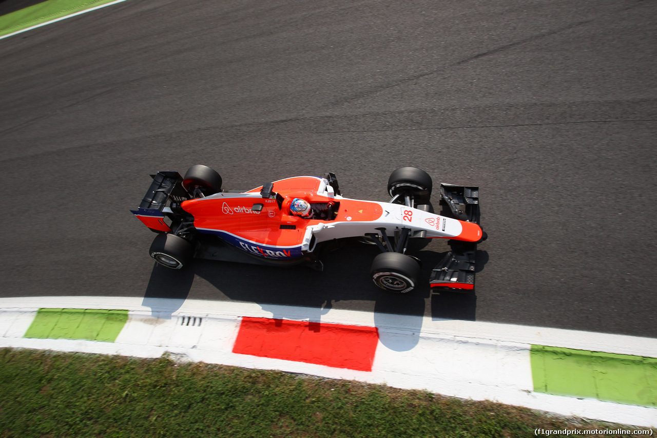 GP ITALIA, 04.09.2015 - Prove Libere 1, William Stevens (GBR) Manor Marussia F1 Team
