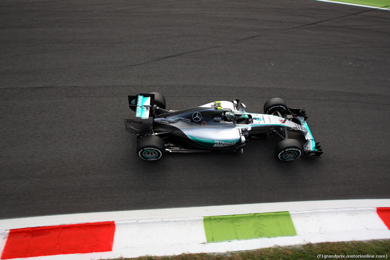 GP ITALIA, 04.09.2015 - Prove Libere 1, Nico Rosberg (GER) Mercedes AMG F1 W06