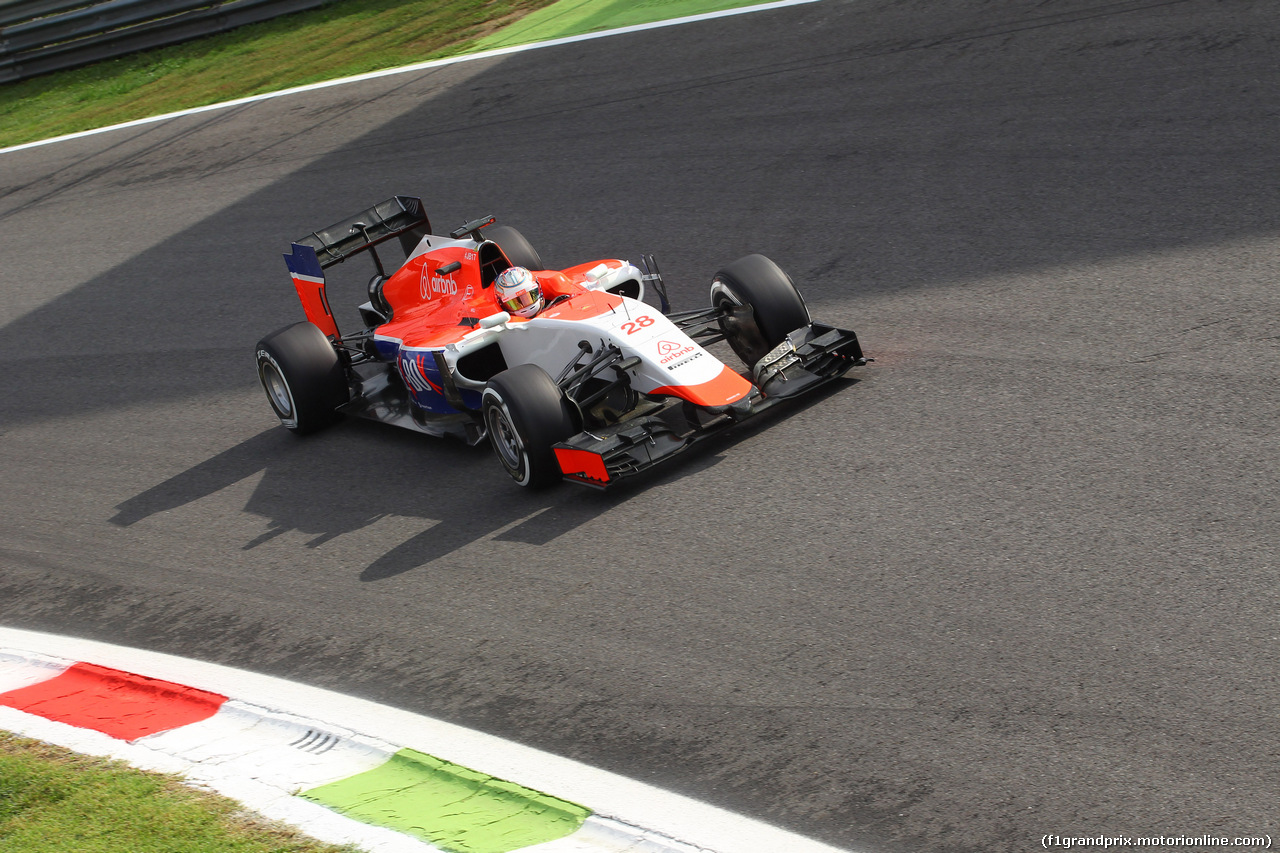 GP ITALIA, 04.09.2015 - Prove Libere 1, William Stevens (GBR) Manor Marussia F1 Team