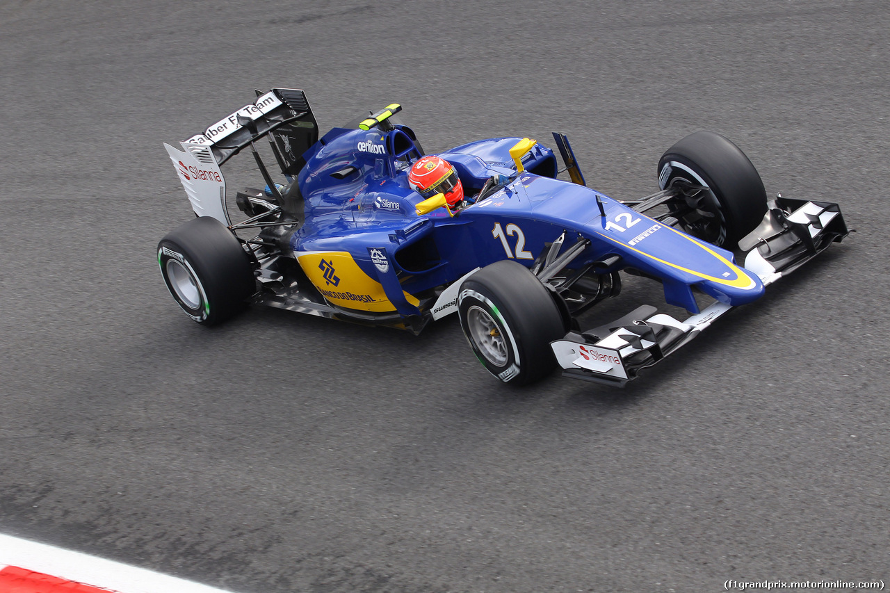 GP ITALIA, 04.09.2015 - Prove Libere 1, Felipe Nasr (BRA) Sauber C34