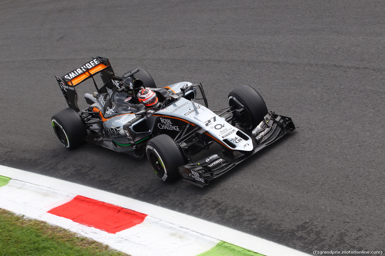 GP ITALIA, 04.09.2015 - Prove Libere 1, Nico Hulkenberg (GER) Sahara Force India F1 VJM08