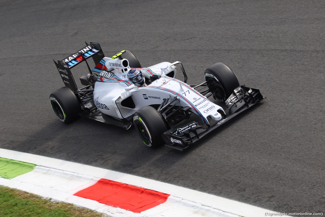 GP ITALIA, 04.09.2015 - Prove Libere 1, Valtteri Bottas (FIN) Williams F1 Team FW37