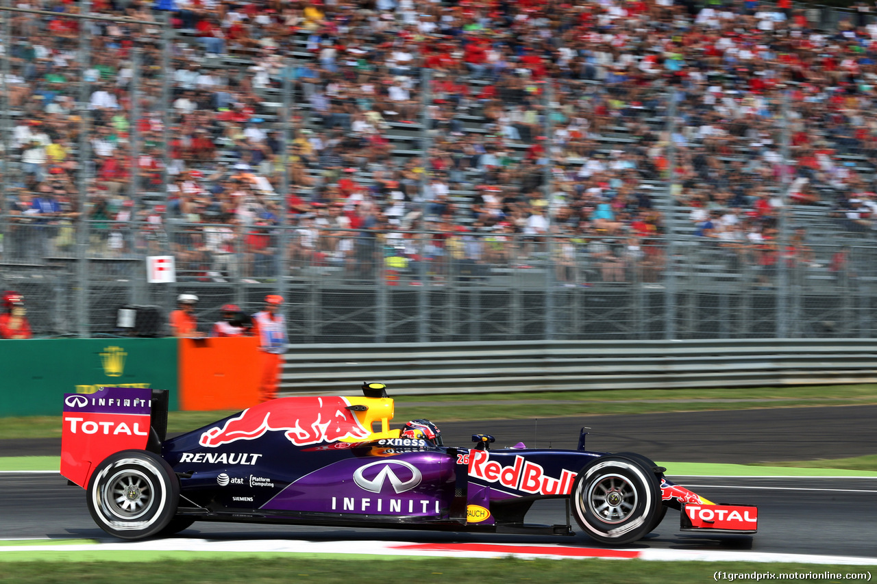 GP ITALIA, 04.09.2015 - Prove Libere 1, Daniil Kvyat (RUS) Red Bull Racing RB11