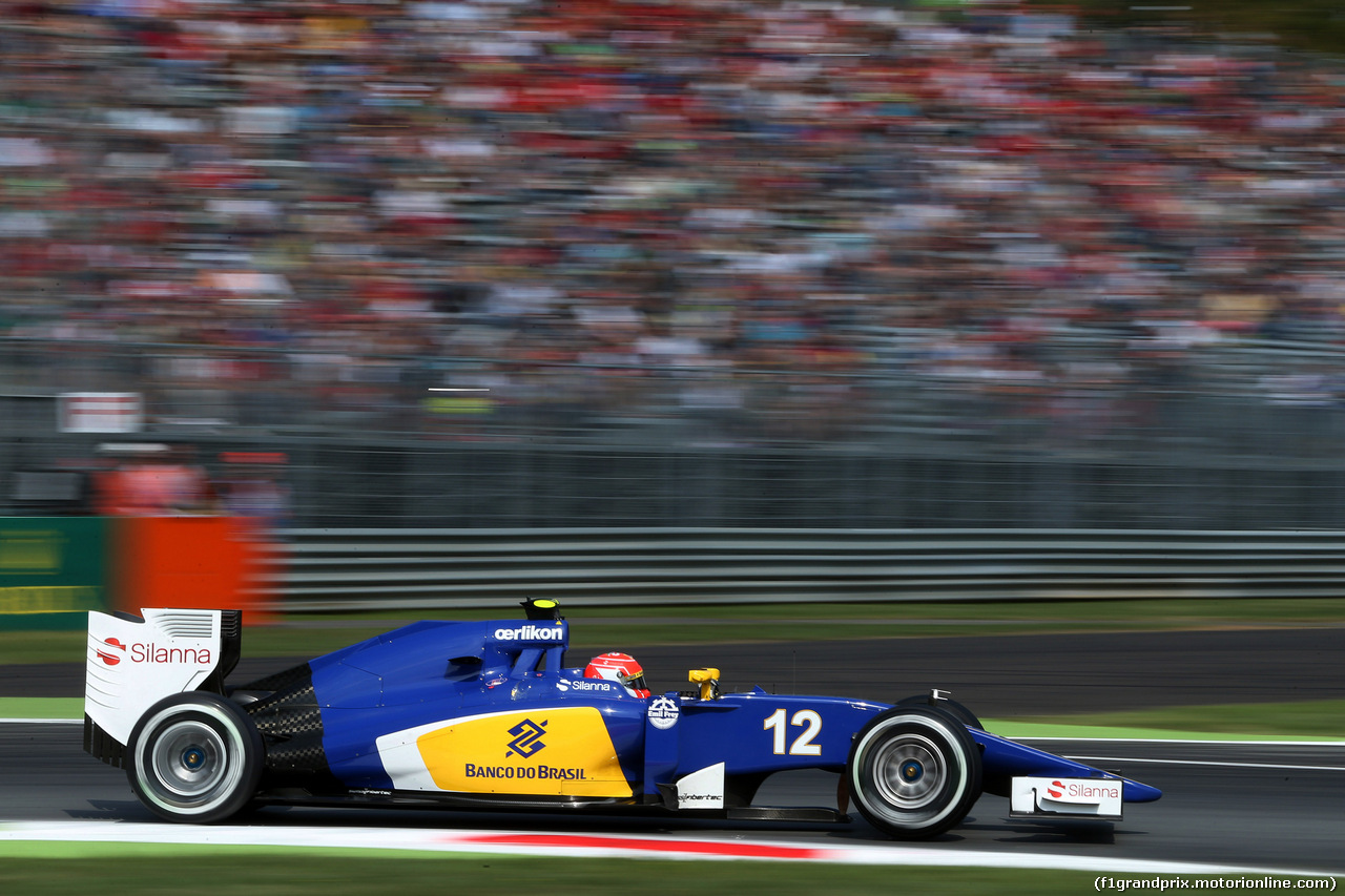 GP ITALIA, 04.09.2015 - Prove Libere 1, Felipe Nasr (BRA) Sauber C34