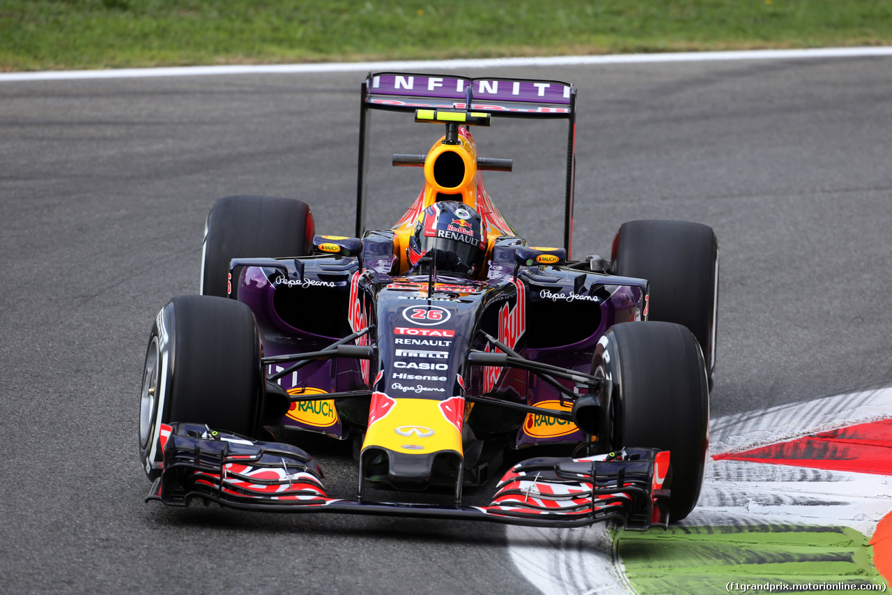 GP ITALIA, 04.09.2015 - Prove Libere 1, Daniil Kvyat (RUS) Red Bull Racing RB11