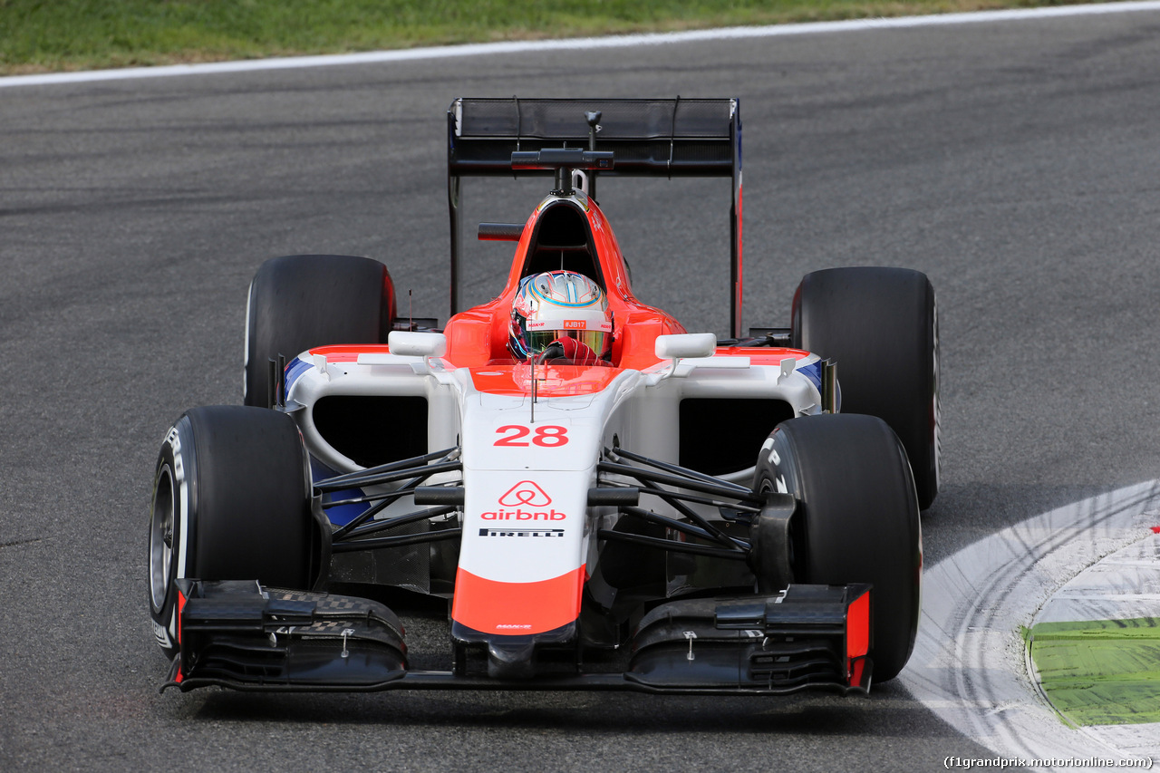 GP ITALIA, 04.09.2015 - Prove Libere 1, William Stevens (GBR) Manor Marussia F1 Team