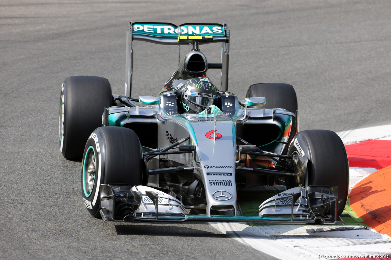 GP ITALIA, 04.09.2015 - Prove Libere 1, Nico Rosberg (GER) Mercedes AMG F1 W06