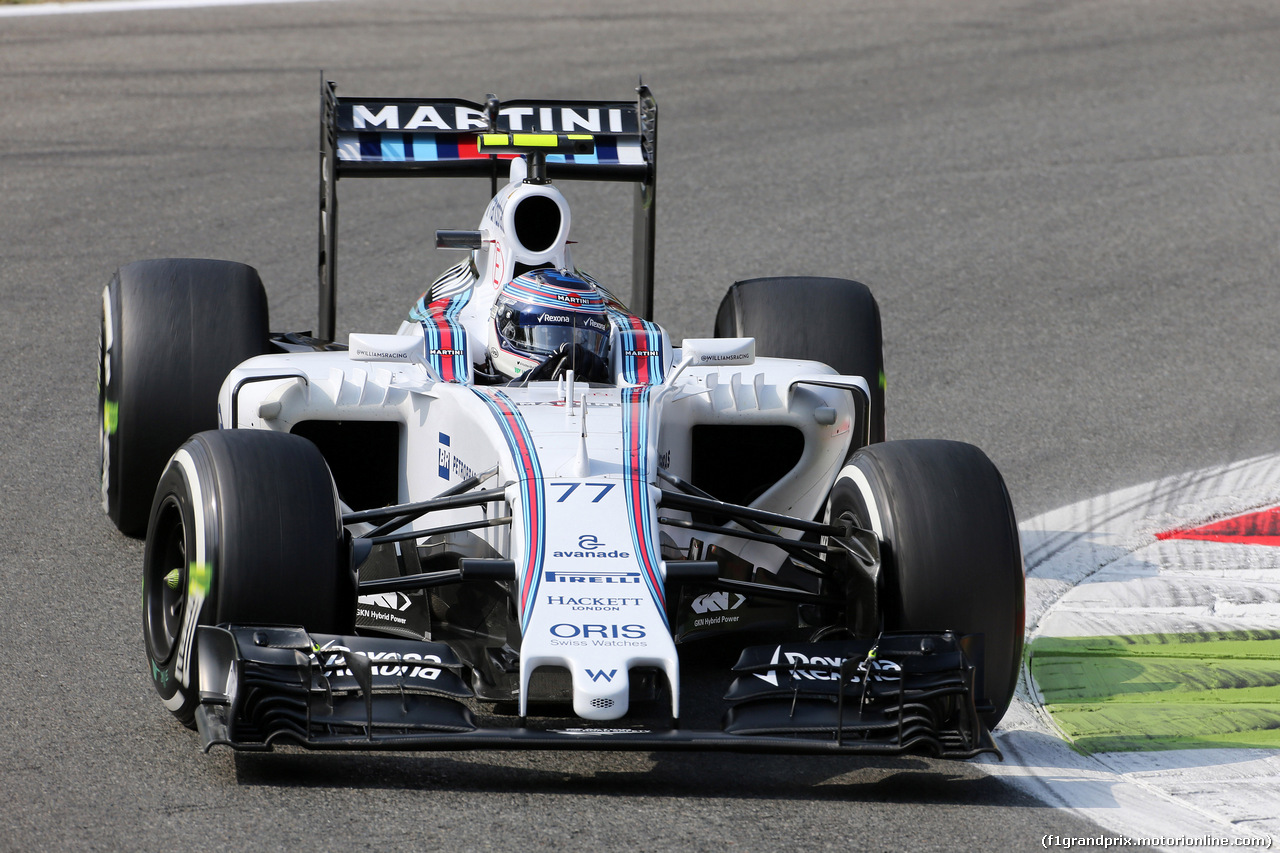 GP ITALIA, 04.09.2015 - Prove Libere 1, Valtteri Bottas (FIN) Williams F1 Team FW37