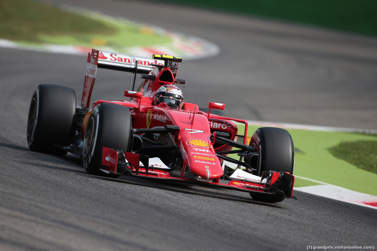 GP ITALIA, 04.09.2015 - Prove Libere 1, Sebastian Vettel (GER) Ferrari SF15-T