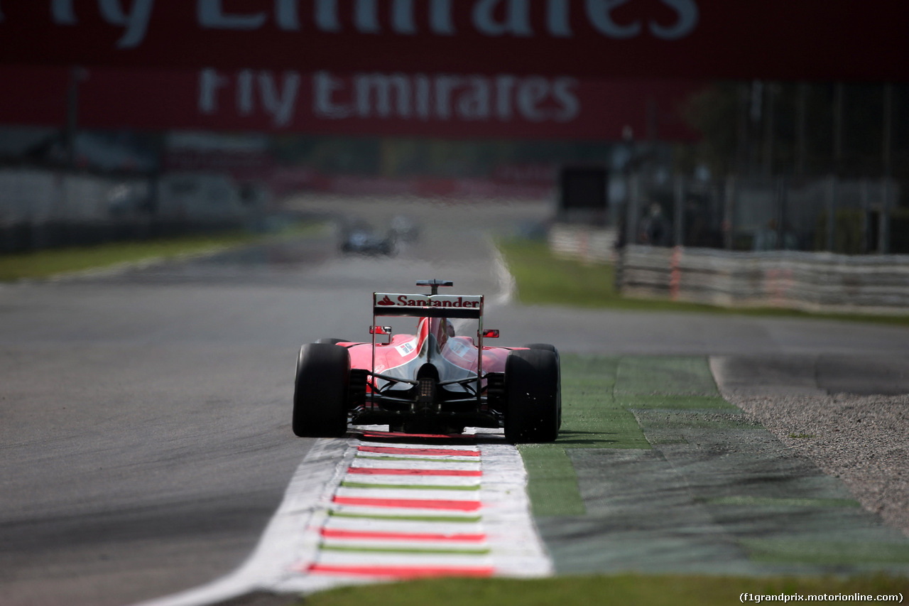 GP ITALIA, 04.09.2015 - Prove Libere 1, Sebastian Vettel (GER) Ferrari SF15-T