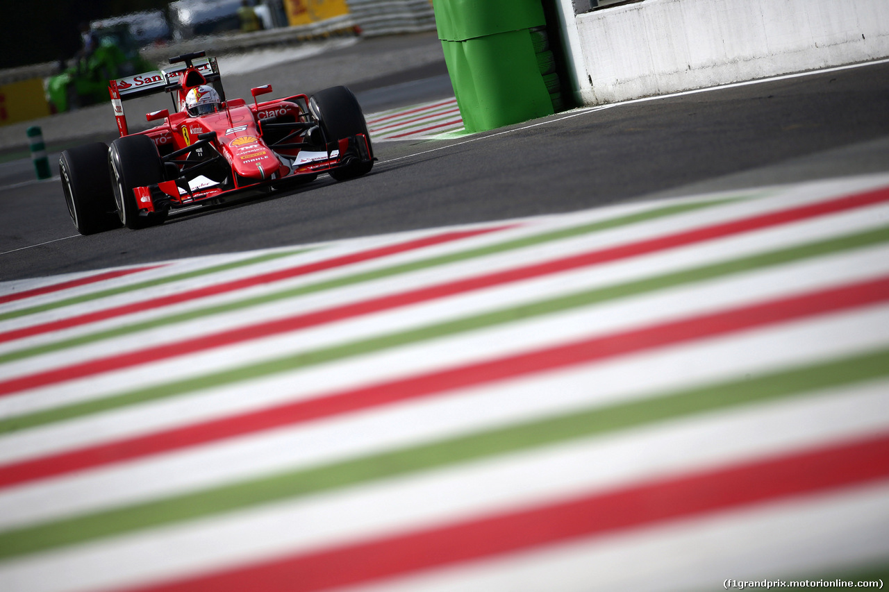 GP ITALIA, 04.09.2015 - Prove Libere 1, Sebastian Vettel (GER) Ferrari SF15-T