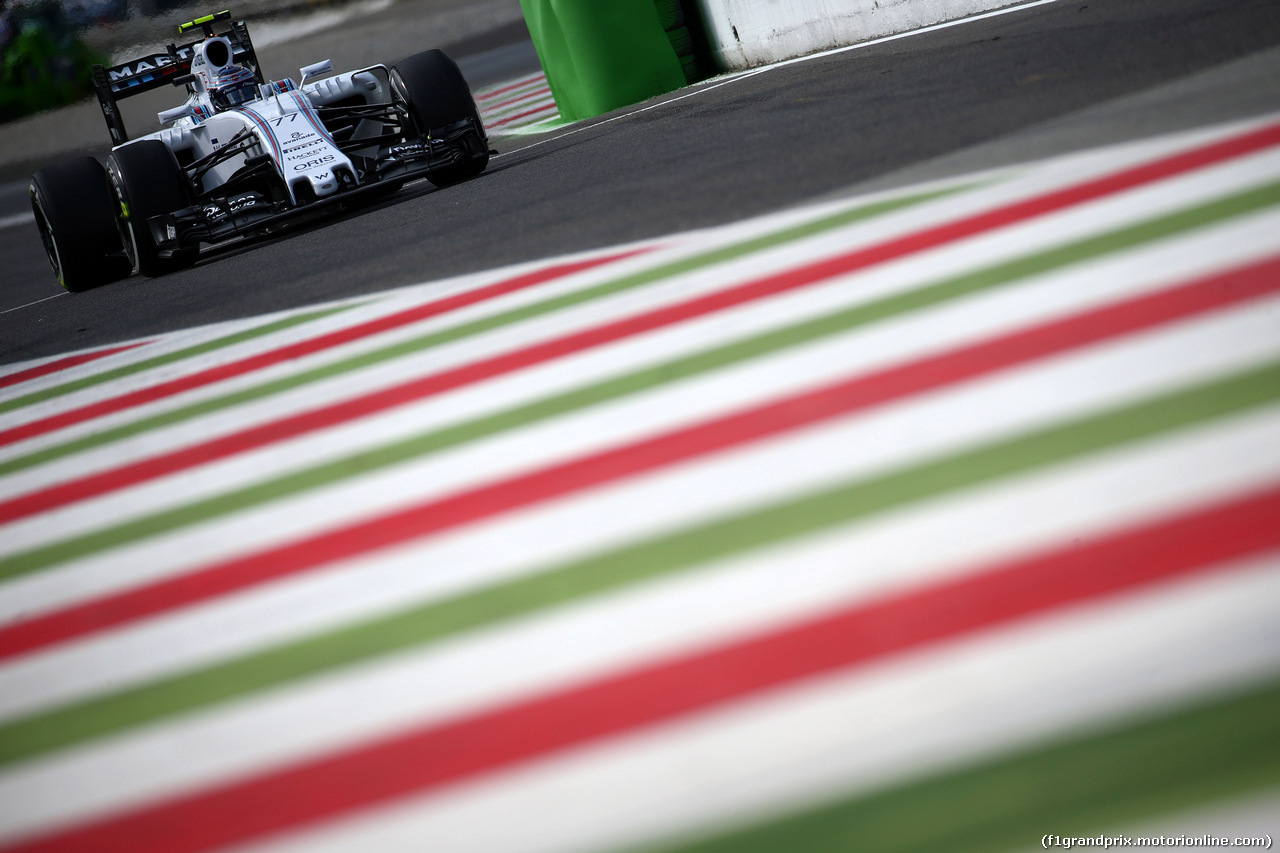 GP ITALIA, 04.09.2015 - Prove Libere 1, Valtteri Bottas (FIN) Williams F1 Team FW37