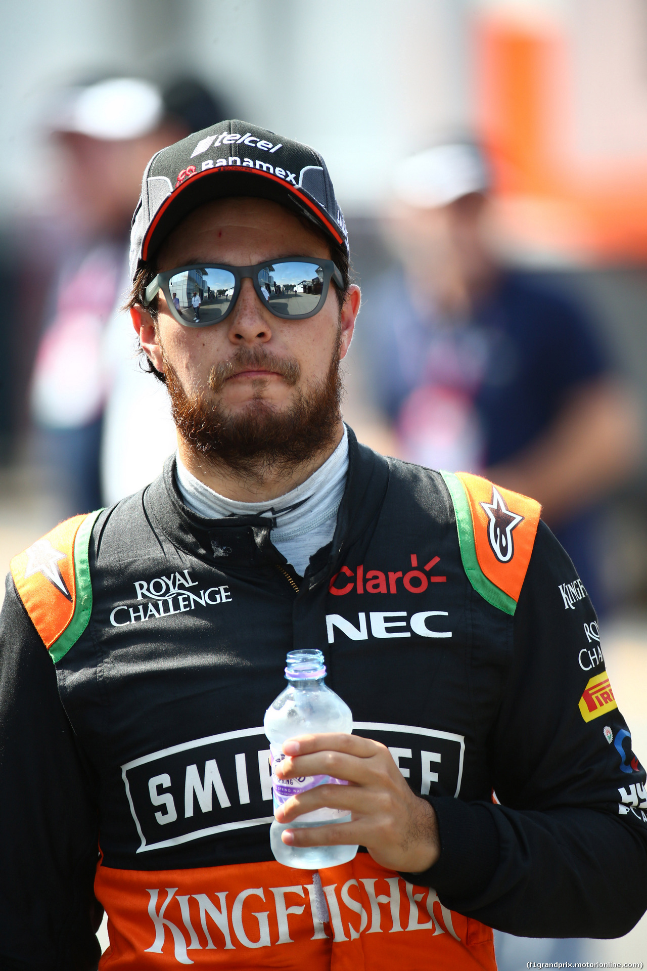 GP ITALIA, 04.09.2015 - Prove Libere 1, Sergio Perez (MEX) Sahara Force India F1 VJM08
