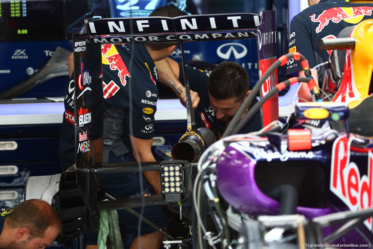 GP ITALIA, 04.09.2015 - Prove Libere 1, Red Bull Racing RB11 detail
