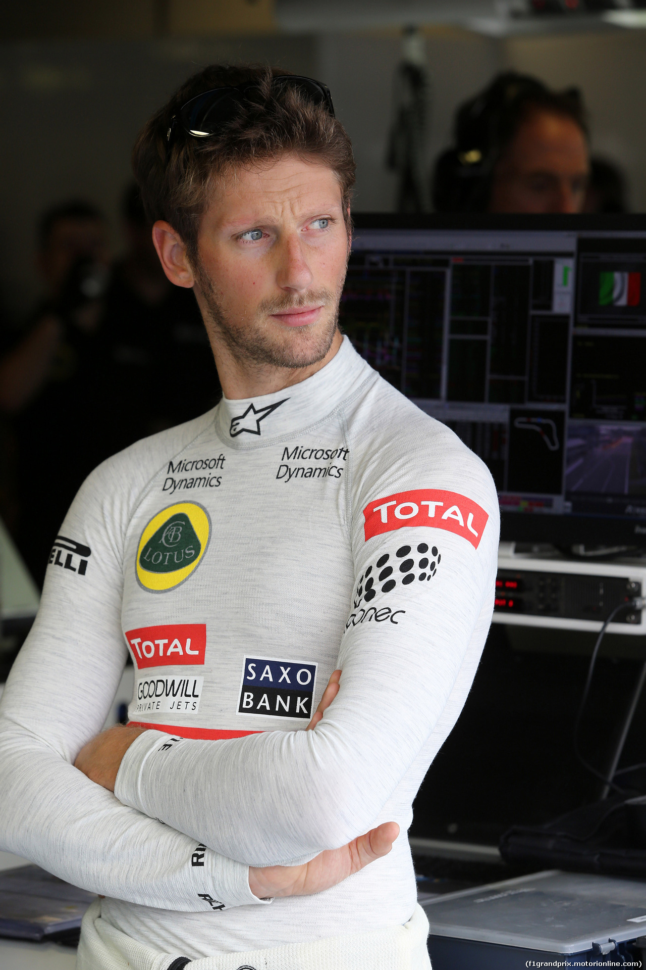 GP ITALIA, 04.09.2015 - Prove Libere 2, Romain Grosjean (FRA) Lotus F1 Team E23