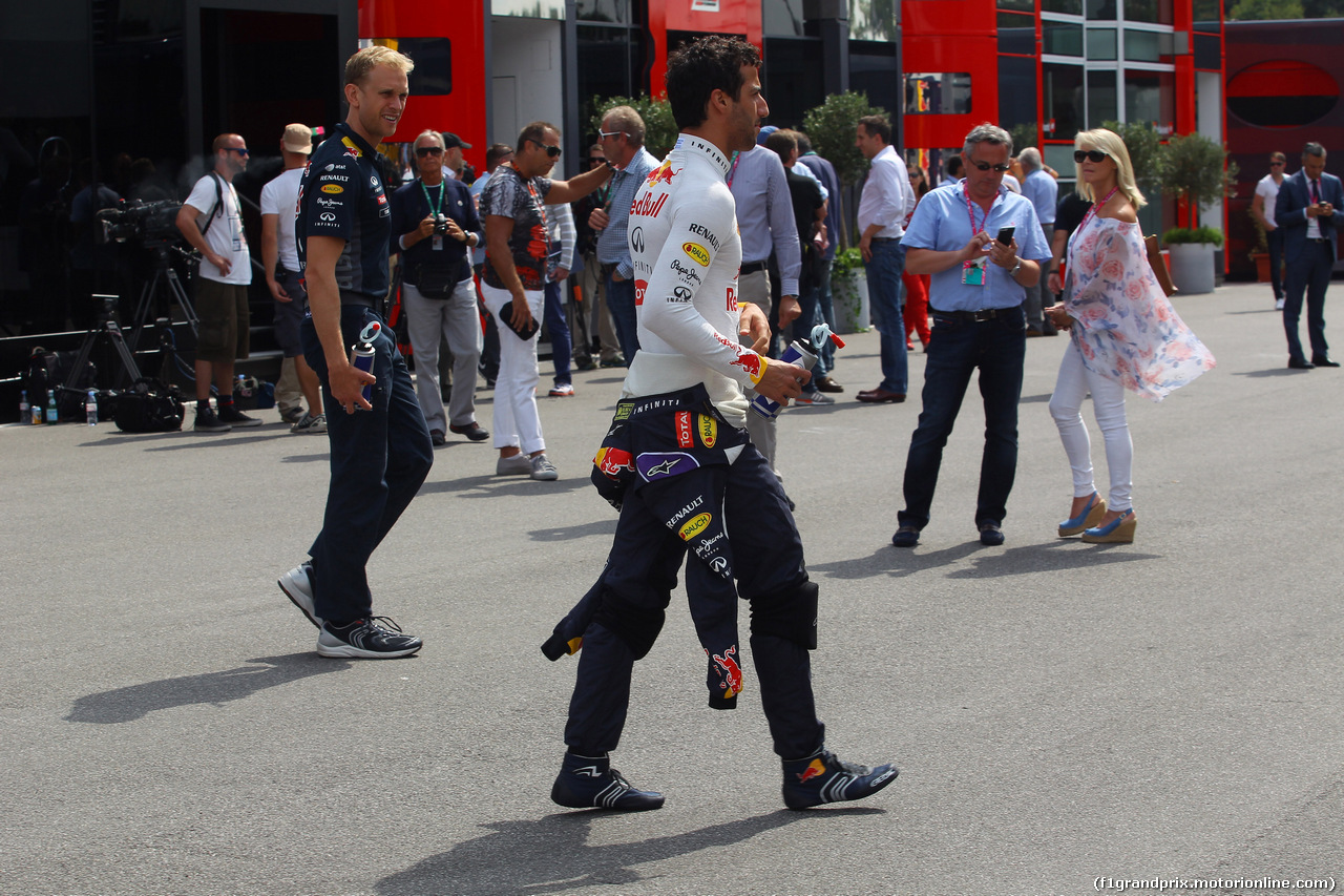 GP ITALIA, 04.09.2015 - Prove Libere 2, Daniel Ricciardo (AUS) Red Bull Racing RB11