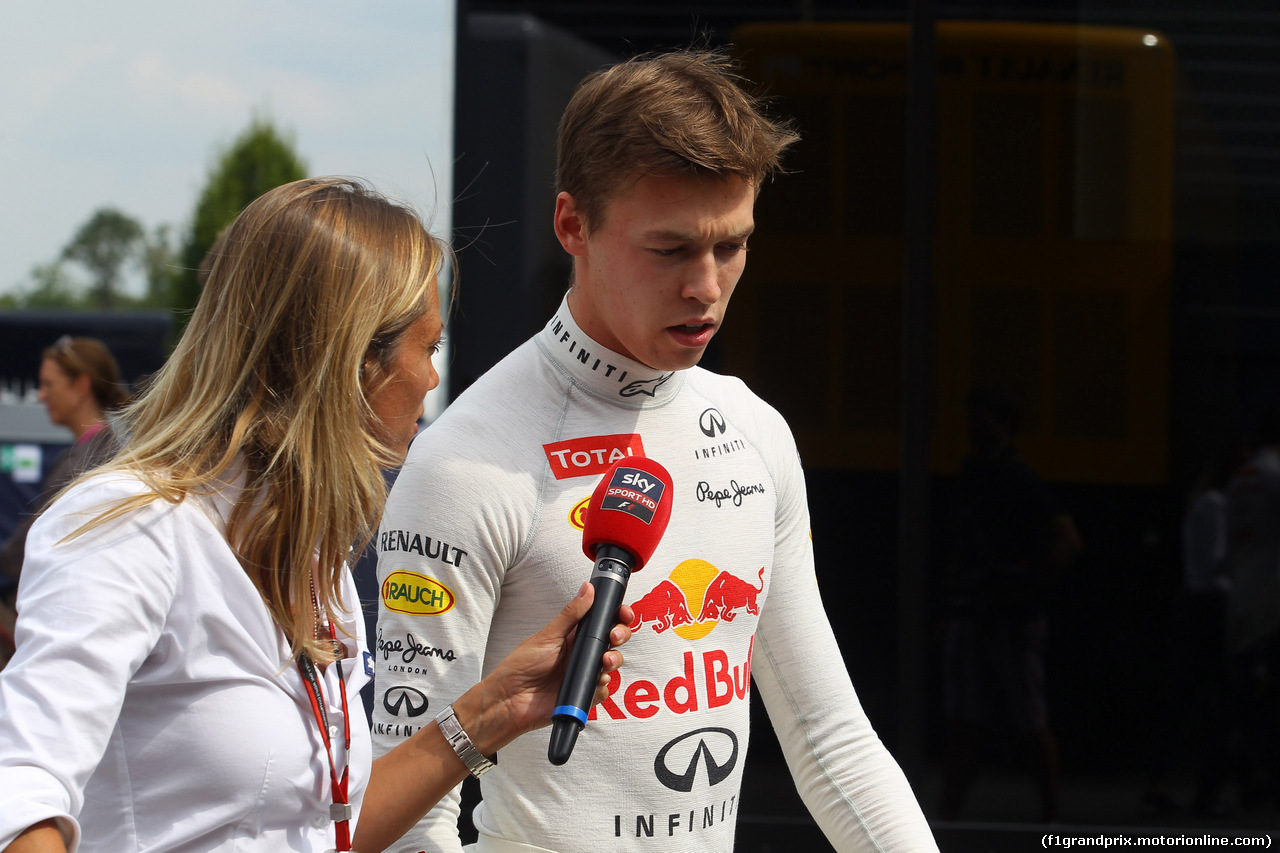 GP ITALIA, 04.09.2015 - Prove Libere 2, Daniil Kvyat (RUS) Red Bull Racing RB11