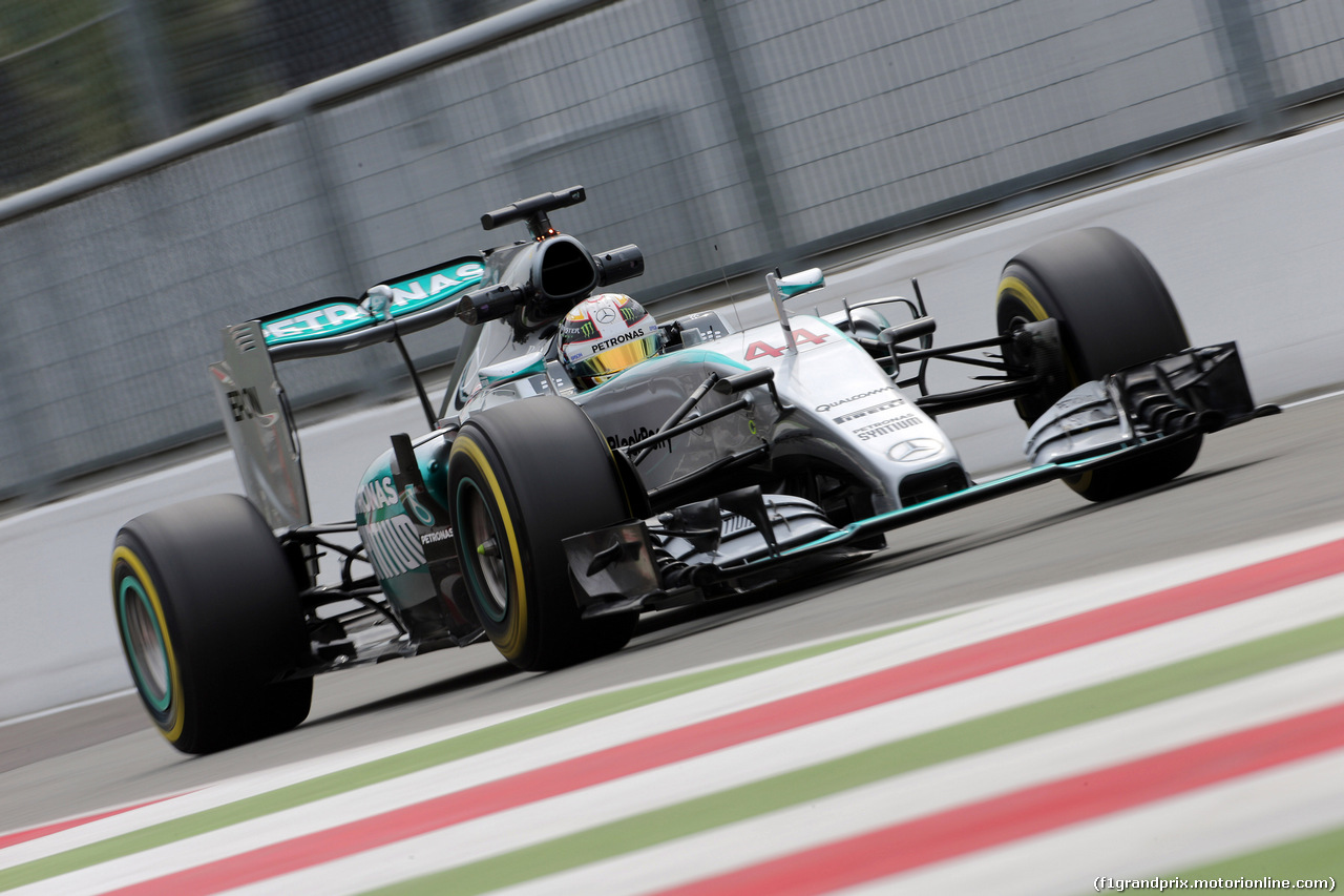GP ITALIA, 04.09.2015 - Prove Libere 2, Lewis Hamilton (GBR) Mercedes AMG F1 W06