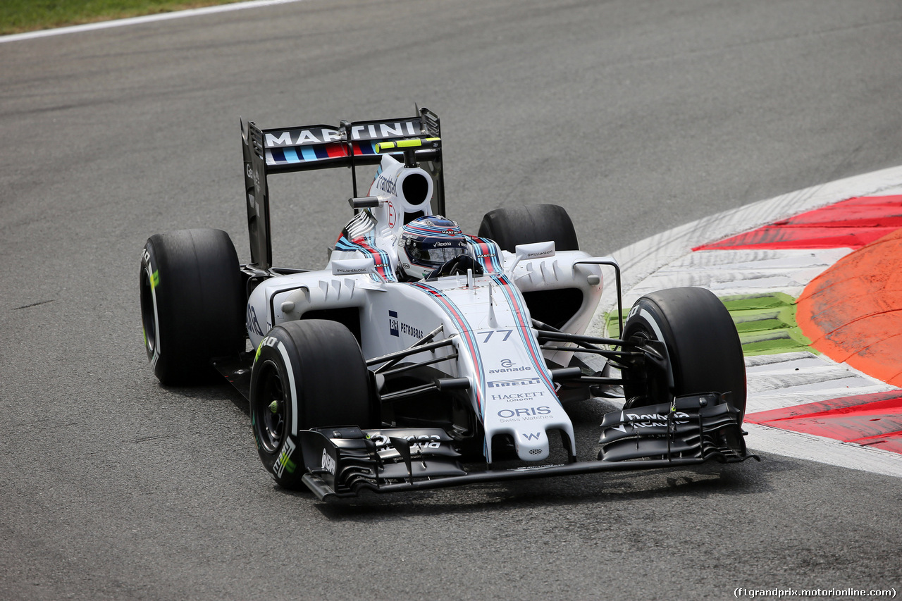 GP ITALIA, 04.09.2015 - Prove Libere 2, Valtteri Bottas (FIN) Williams F1 Team FW37