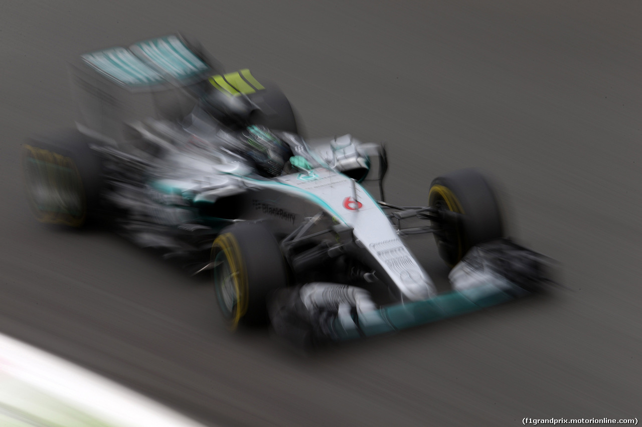 GP ITALIA, 04.09.2015 - Prove Libere 2, Nico Rosberg (GER) Mercedes AMG F1 W06