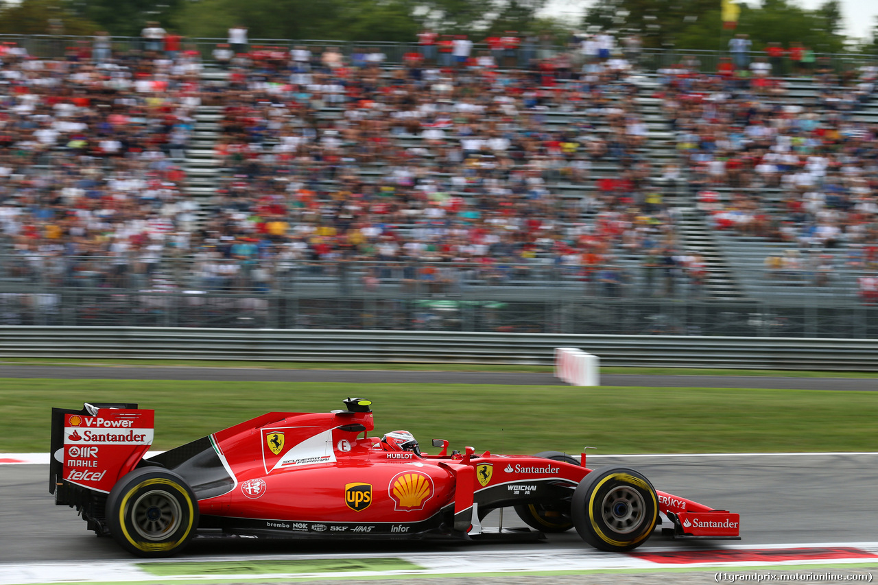 GP ITALIA, 04.09.2015 - Prove Libere 2, Kimi Raikkonen (FIN) Ferrari SF15-T