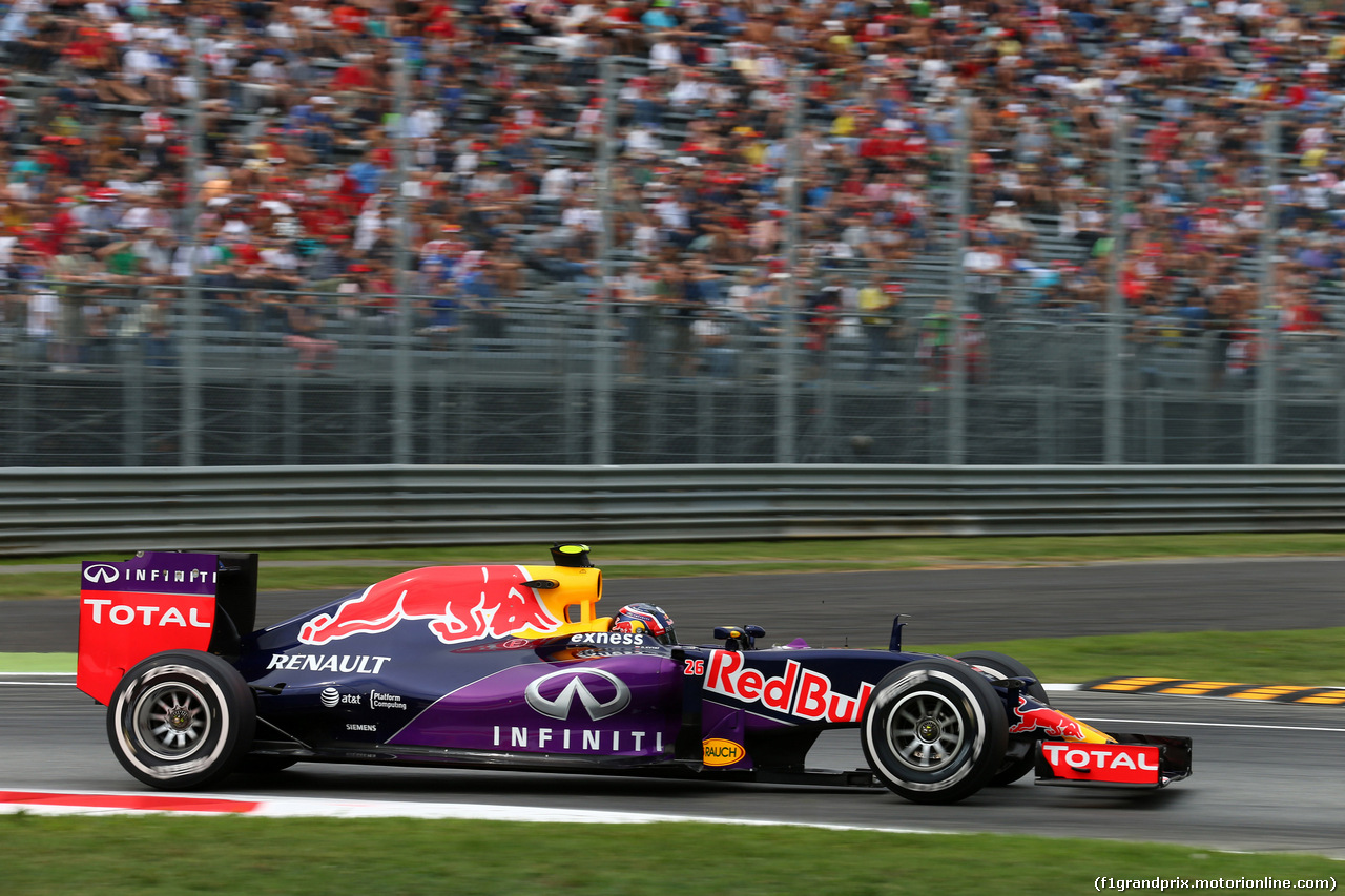 GP ITALIA, 04.09.2015 - Prove Libere 2, Daniil Kvyat (RUS) Red Bull Racing RB11