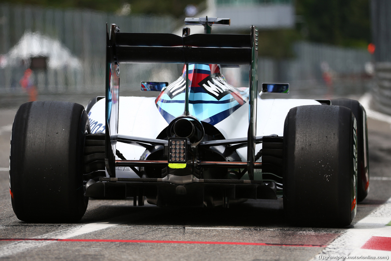 GP ITALIA, 04.09.2015 - Prove Libere 2, Felipe Massa (BRA) Williams F1 Team FW37