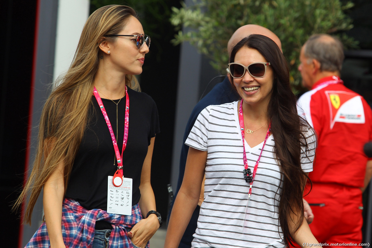GP ITALIA, 04.09.2015 - (L-R) Jessica Michibata (GBR), wife of Jenson Button (GBR)