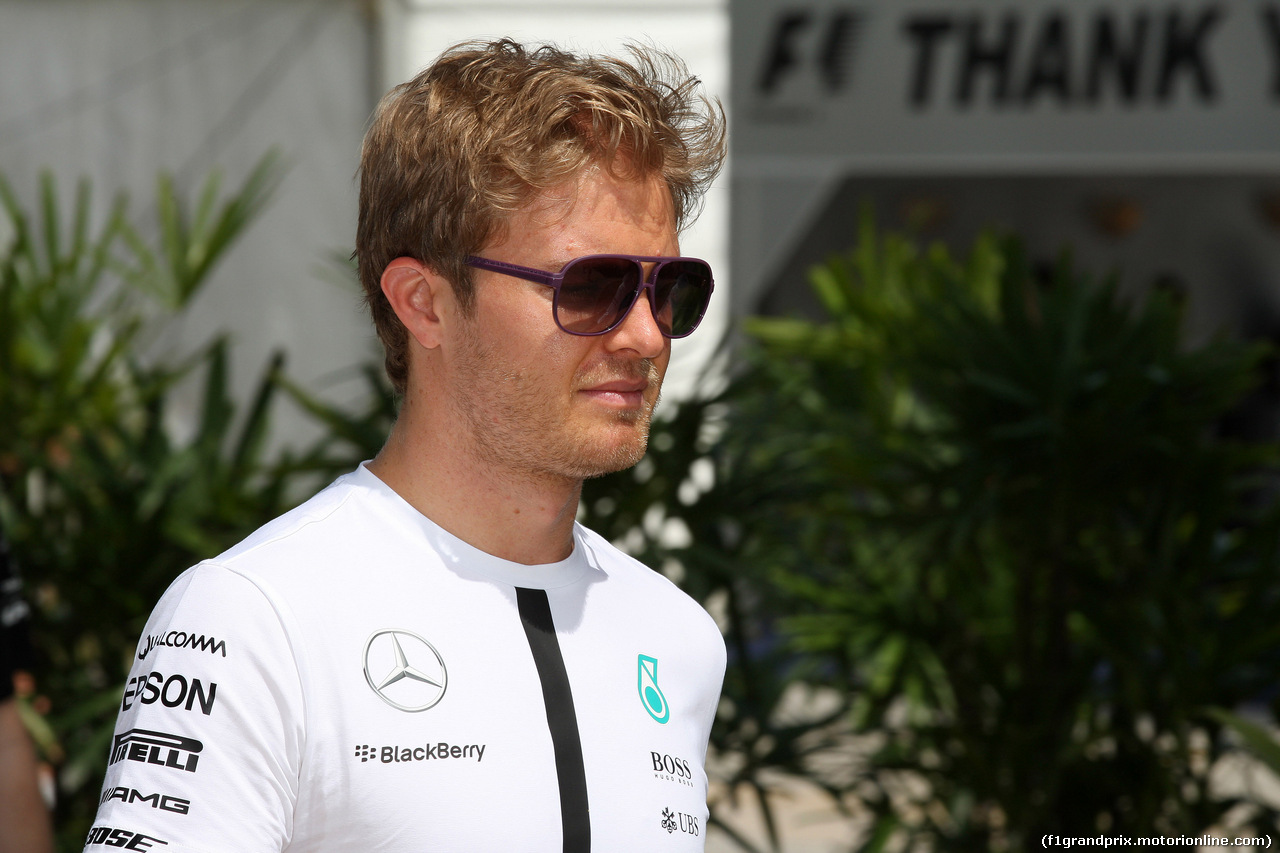 GP MALESIA, 29.03.2015- Nico Rosberg (GER) Mercedes AMG F1 W06