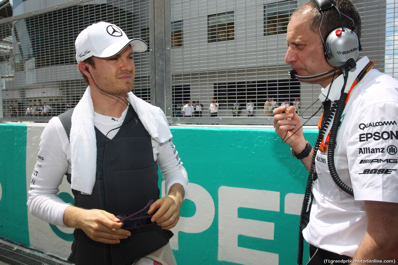 GP MALESIA, 29.03.2015- Gara, Nico Rosberg (GER) Mercedes AMG F1 W06