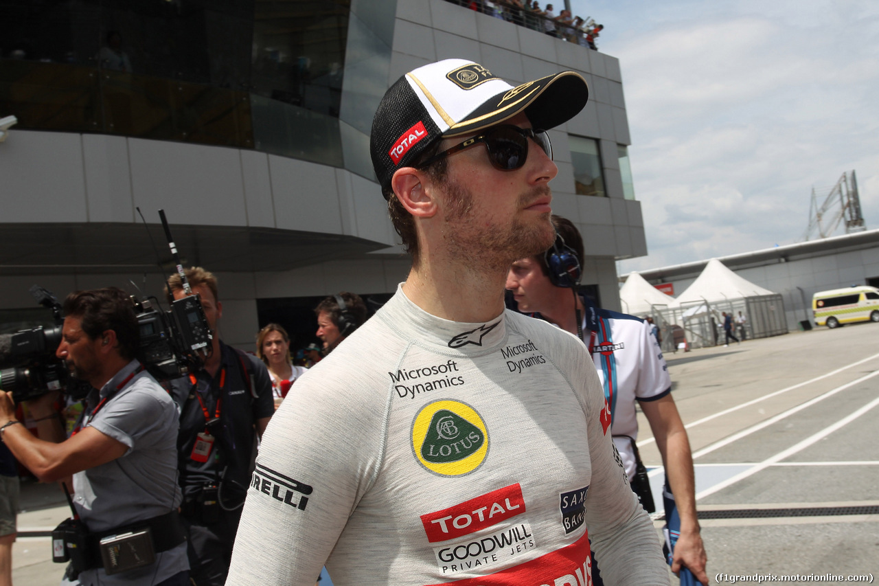 GP MALESIA, 29.03.2015- Gara, Romain Grosjean (FRA) Lotus F1 Team E23