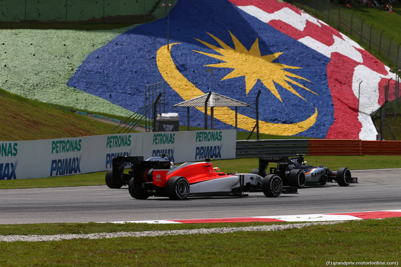 GP MALESIA, 29.03.2015- Gara, William Stevens (GBR) Manor Marussia F1 Team