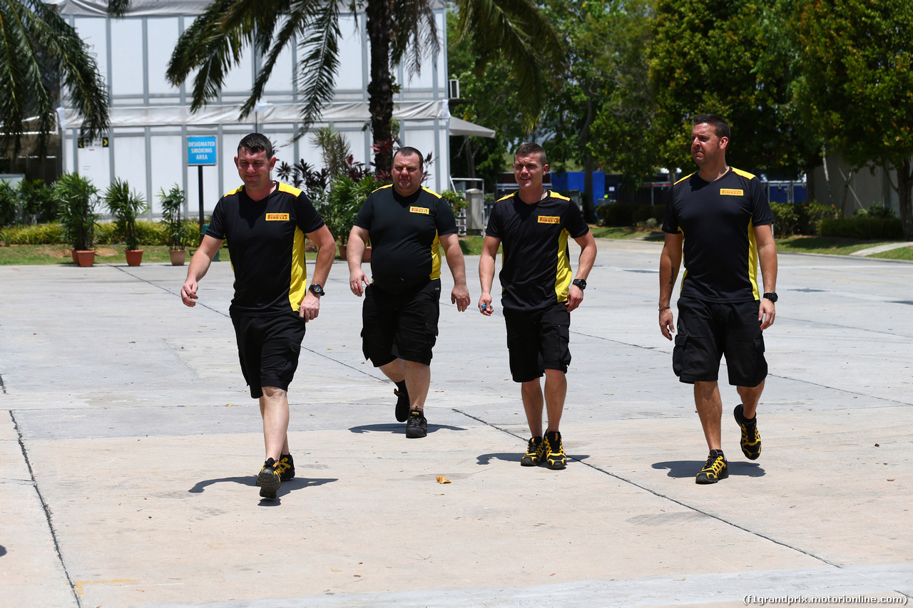 GP MALESIA, 26.03.2015 - Pirelli members