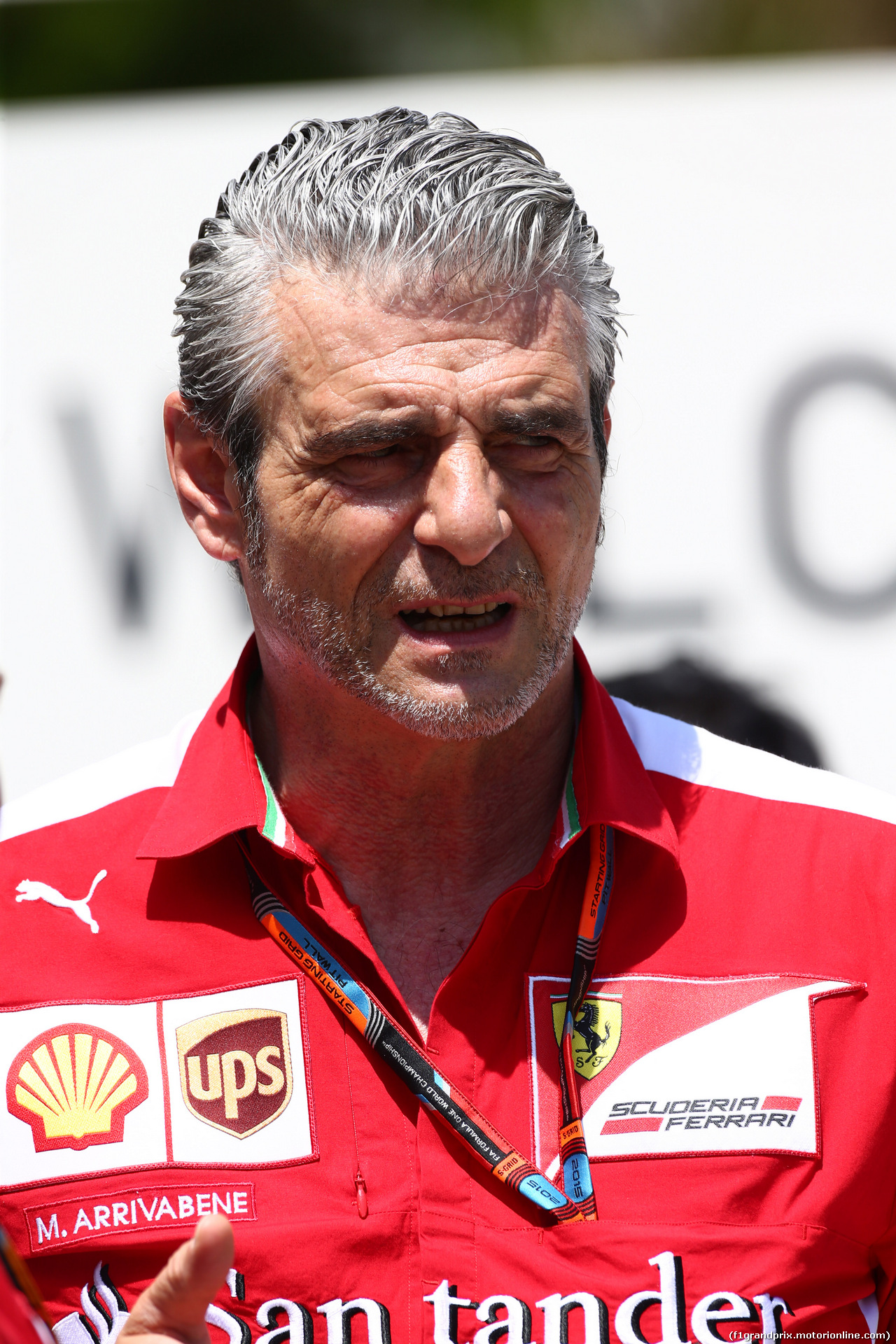 GP MALESIA, 26.03.2015 - Maurizio Arrivabene (ITA) Ferrari Team Principal