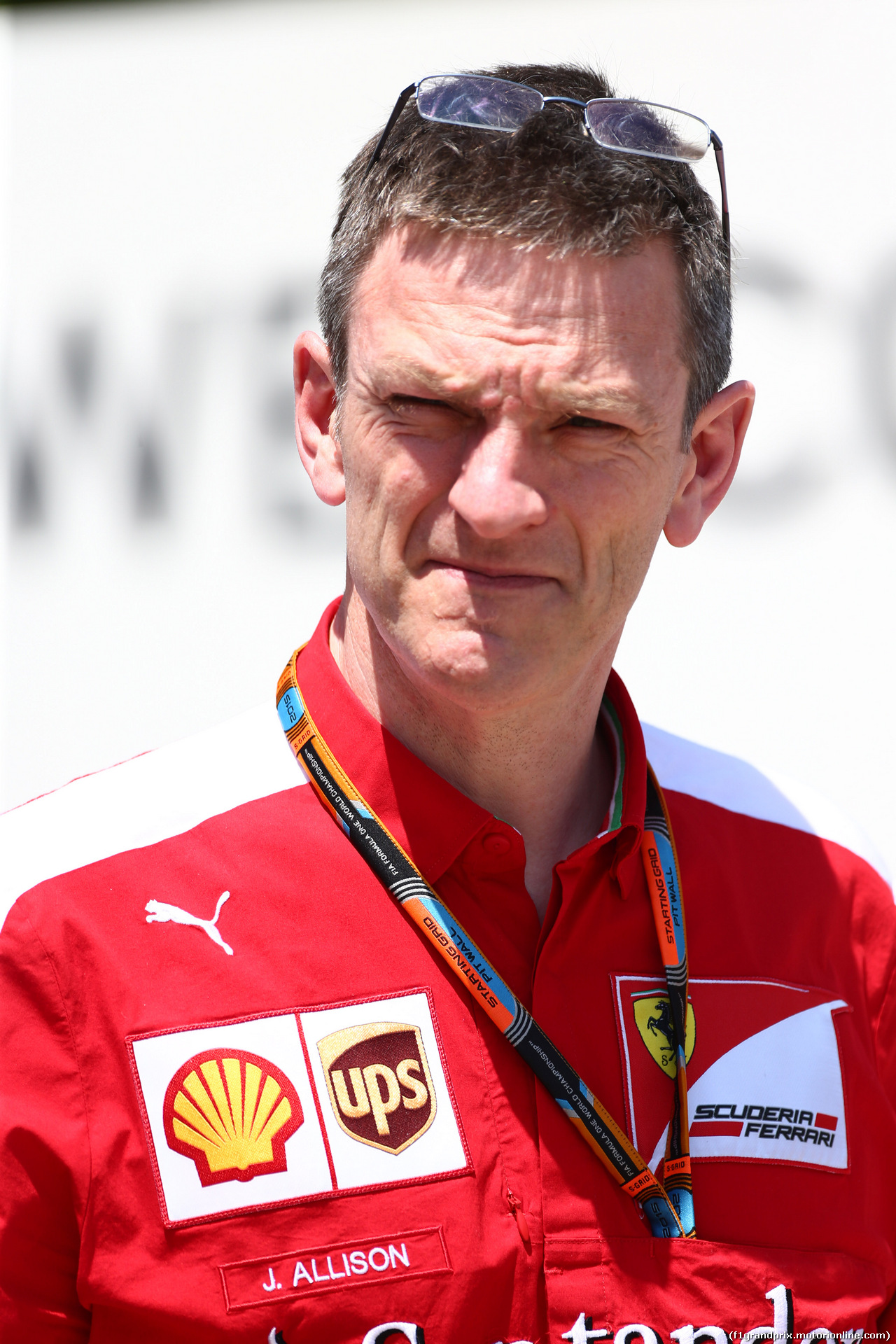 GP MALESIA, 26.03.2015 - James Allison (GBR) Ferrari Chassis Technical Director