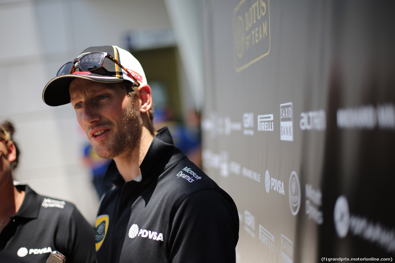 GP MALESIA, 26.03.2015 - Romain Grosjean (FRA) Lotus F1 Team E23
