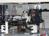GP MALESIA, 26.03.2015 - Mechanics Williams work on the car