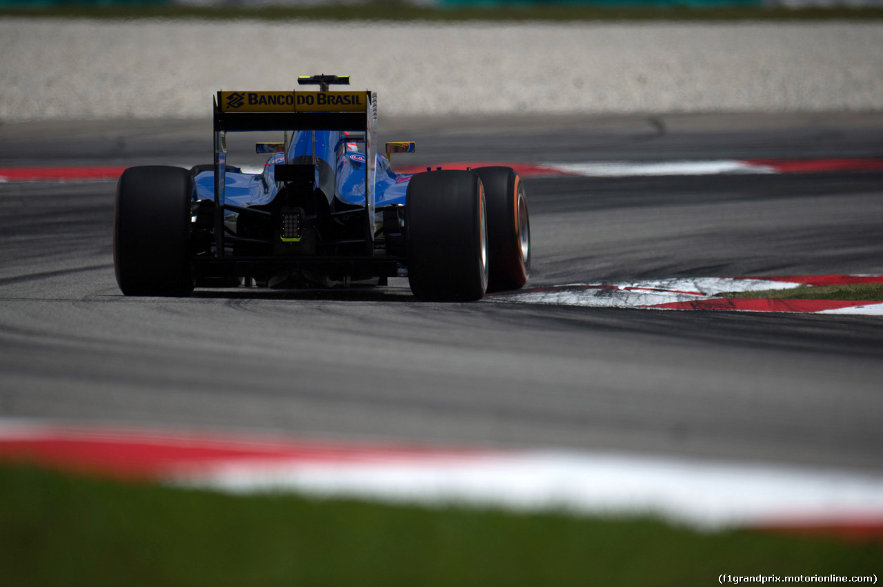 GP MALESIA, 28.03.2015 - Prove Libere 3, Felipe Nasr (BRA) Sauber C34