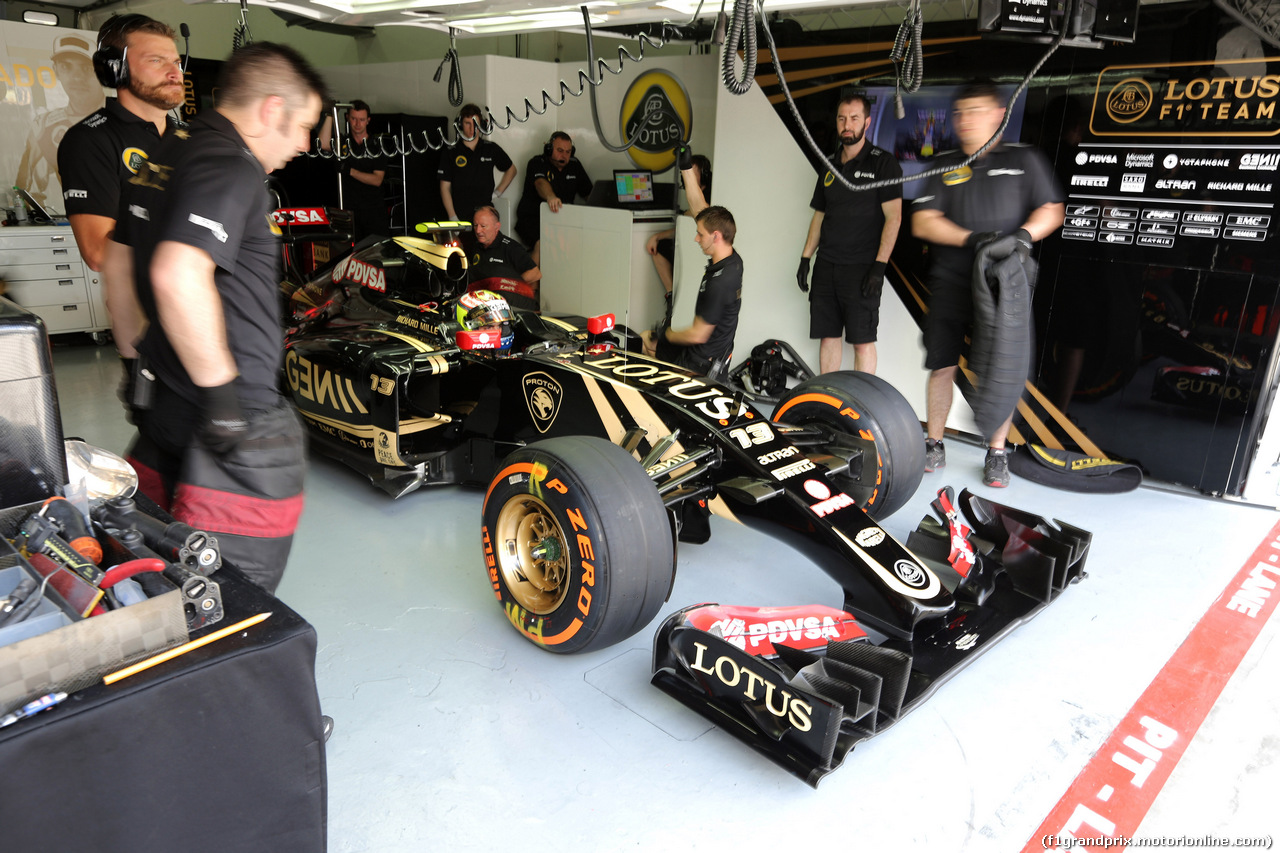 GP MALESIA, 28.03.2015 - Prove Libere 3, Pastor Maldonado (VEN) Lotus F1 Team E23