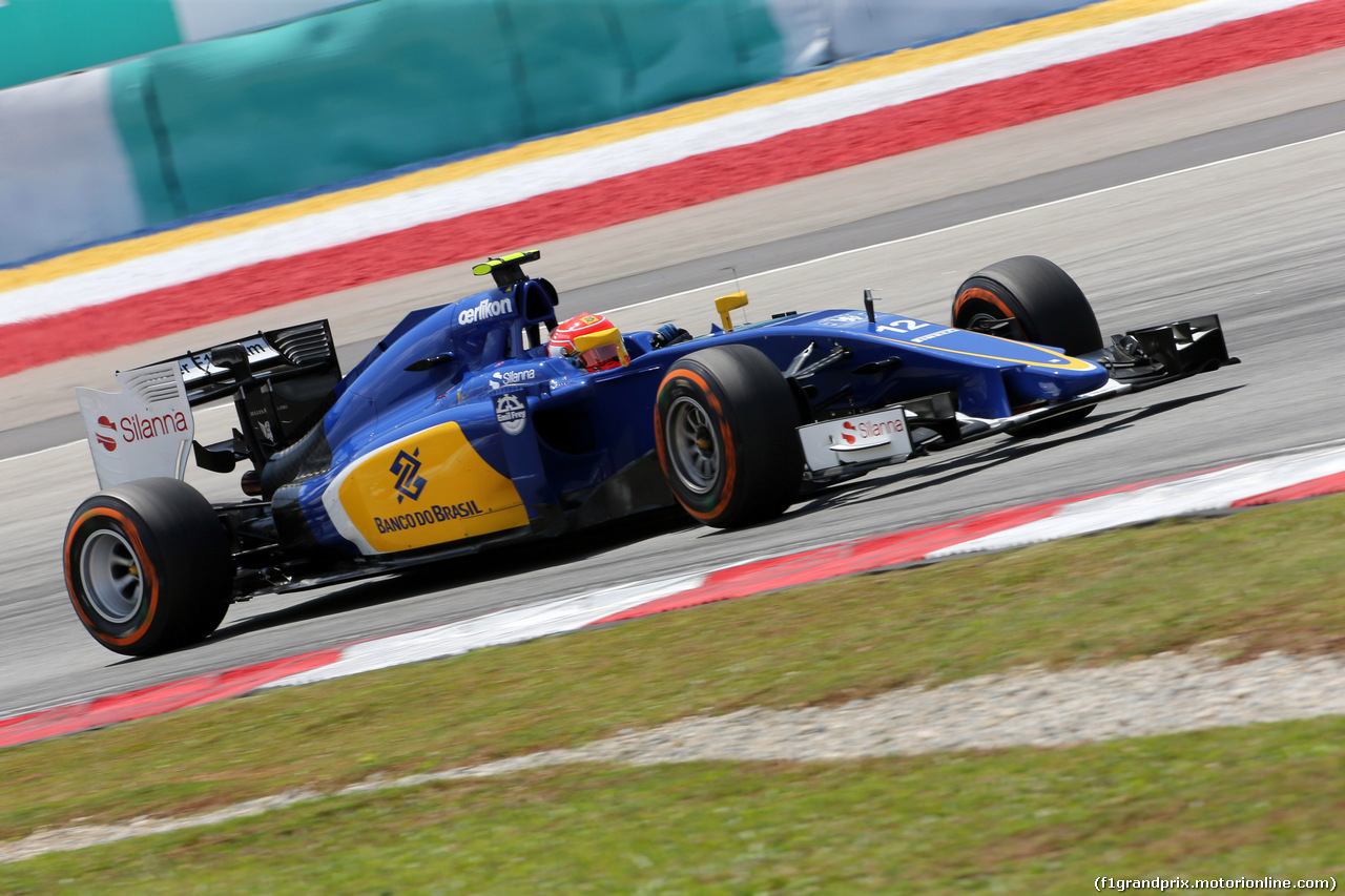 GP MALESIA, 28.03.2015 - Prove Libere 3, Felipe Nasr (BRA) Sauber C34