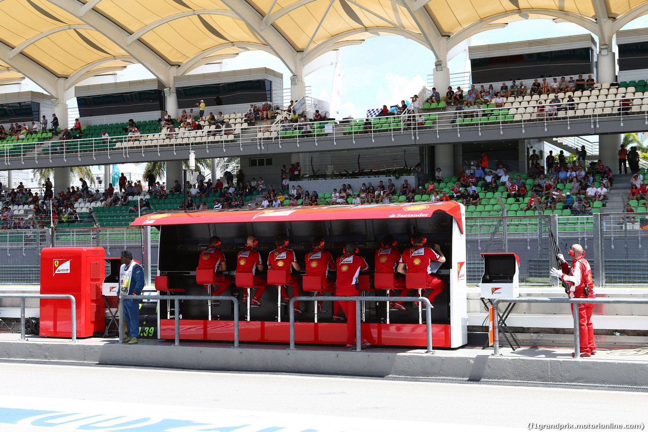 GP MALESIA, 28.03.2015 - Prove Libere 3, Ferrari Team