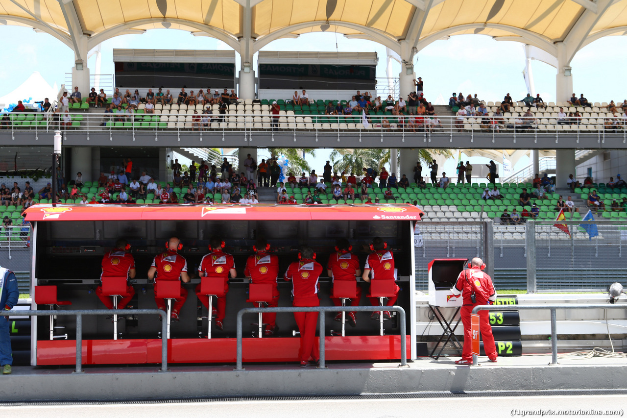 GP MALESIA, 28.03.2015 - Prove Libere 3, Ferrari Team